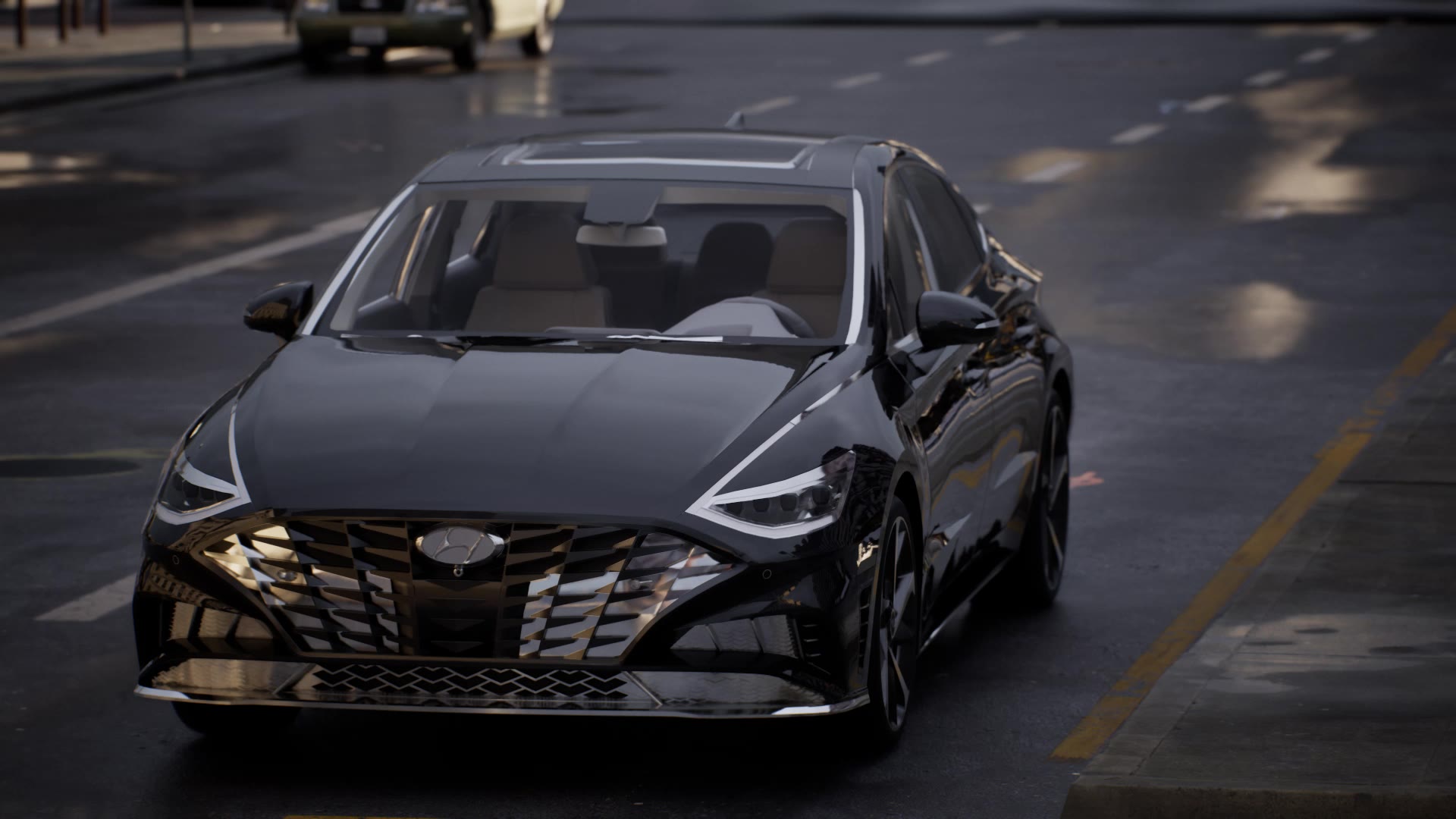 Automotive 3D animation portfolio preview